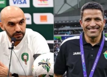 كم يتقاضى عموتة مع الأردن والركراكي مع الأسود شهريا؟