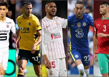 حصيلة اللاعبين المغاربة يشهد تألق أسود أوروبا وإستمرار حمدلله في تحطيم الارقام ..