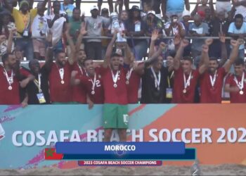المنتخب الوطني لكرة القدم الشاطئية يفوز بدوري كوسافا