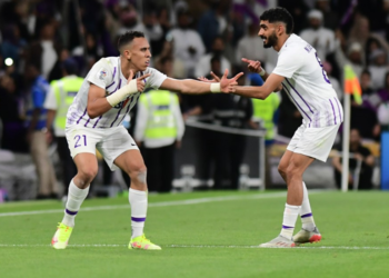 رحيمي يقود “العين” الإماراتي للفوز على “النصر” السعودي في ربع نهائي دوري أبطال آسيا