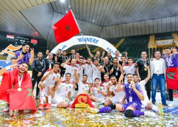 منتخب المغربي يسجل رقمًا قياسيًا عالميًا في كرة القدم داخل القاعة