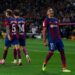 برشلونة يفوز بصعوبة على لاس بالماس في “الليغا”