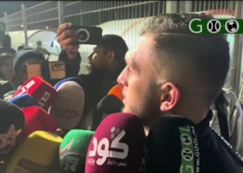 بن عياد لاعب الرجاء “الحمدالله سجلت ومازال غادي نتقاتل على نادي الرجاء”