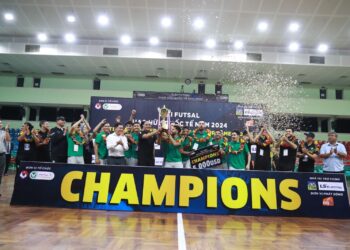 المنتخب الوطني الرديف لكرة القدم داخل القاعة يفوز بدوري الفيتنام
