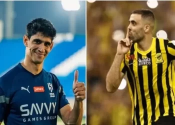 ياسين بونو يفوز على حمدالله بثلاثية في قمة الهلال والاتحاد
