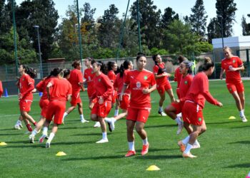 حصة تدريبية مفتوحة أمام وسائل الإعلام للمنتخب الوطني لكرة القدم النسوية