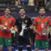 تتويج لاعبي المنتخب الوطني لكرة القدم داخل القاعة من طرف الكاف