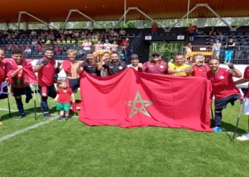 المنتخب المغربي لمبثوري الاطراف يعبر إلى المربع الذهبي من كأس أمم إفريقيا بمصر