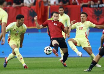 إسبانيا تمر إلى ثاني أدوار اليورو بالعلامة الكاملة بعد هزم ألبانيا