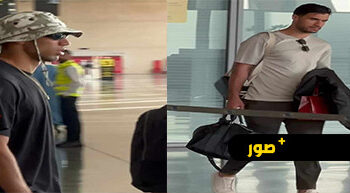 أشرف حكيمي يحلّ بمدينة الناظور لحضور حفل زفاف منير لمحمدي