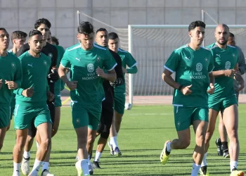 المنتخب المغربي يستعد بتدريبات مكثفة لمواجهة الكونغو في تصفيات كأس العالم