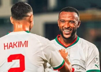 اول هاترك للكعبي رفقة المنتخب المغربي ..