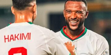 اول هاترك للكعبي رفقة المنتخب المغربي ..