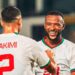 اول هاترك للكعبي رفقة المنتخب المغربي ..