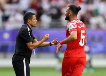 حسين عموتة يقود الاردن إلى المباراة الفاصلة المؤهلة إلى كأس العالم..