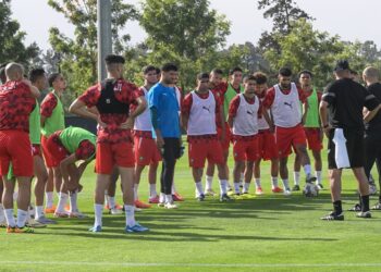 المنتخب المغربي يواصل استعدادته لمواجهة زامبيا