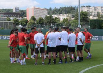 المنتخب الأولمبي يخوض اخر حصة قبل مواجهة الأرجنتين
