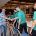 فوزي لقجع يستقبل لاعبي وأعضاء المنتخب الوطني لكرة القدم داخل القاعة المشارك في كأس العالم أوزبكستان 2024