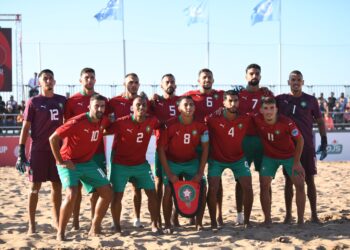 المنتخب الوطني لكرة القدم الشاطئية يفوز على بلجيكا