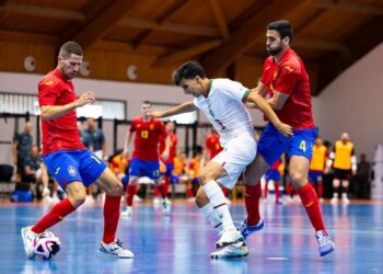 منتخب الفوتسال يسحق إسبانيا برباعية