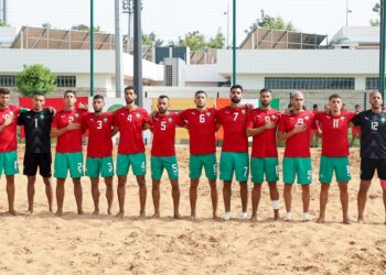 دوري الكرة الشاطئية يجري في مدينة الدار البيضاء