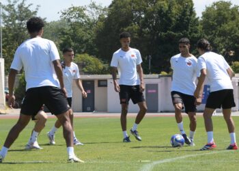 المنتخب الوطني الأولمبي يُنهي استعداداته للقاء اسبانيا