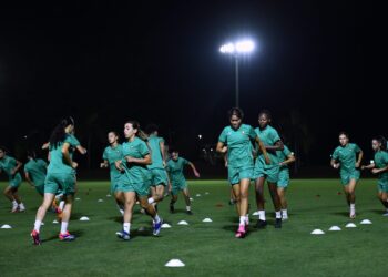 المنتخب الوطني لكرة القدم النسوية لأقل من 20 سنة يجري آخر حصة تدريبية قبل مواجهة منتخب الباراغواي