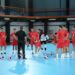 المنتخب الوطني لكرة القدم داخل القاعة يُجري أول حصة تدريبية بأوزبكستان