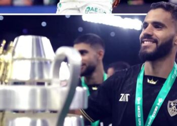 محمود بنتايك يتوج رفقة الزمالك بلقب السوبر الإفريقي