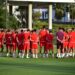 المنتخب المغربي يواصل التحضيرات تحسبا للقاء الغابون