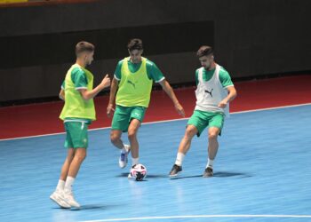 المنتخب الوطني لكرة القدم داخل القاعة يواصل استعداداته للقاء طاجيكستان