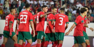 المنتخب المغربي يقسو على الغابون برباعية