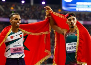 الحداوي والسادني يمنحنان المغرب الميدالية الذهبية والفضية  في سباق 400م