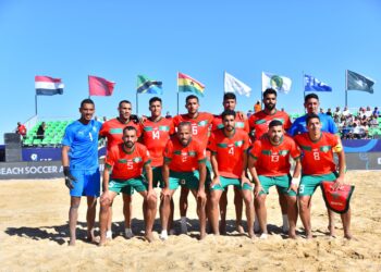 المنتخب الوطني لكرة القدم الشاطئية يواجه موريتانيا في نصف نهاية كاس أفريقيا للامم