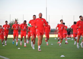 المنتخب الوطني يواصل استعداداته لمباراتي افريقيا الوسطى
