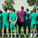 المنتخب المغربي يخوص حصة تدريبية صباحية استعدادا لمواجهة إفريقيا الوسطى