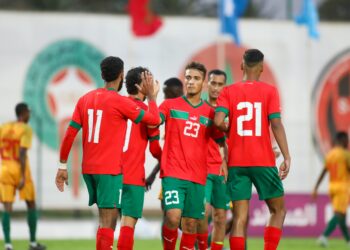تعادل المنتخب الوطني لمواليد سنة 2000 مع منتخب غينيا في مباراة ودية