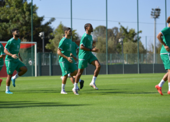 المنتخب الوطني يجري حصتين تدريبيتين استعدادا لمواجهة إفريقيا الوسطى