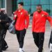 بعثة المنتخب المغربي تحط الرحال بوجدة تأهبا لمواجهة ليسوتو