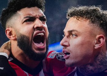 الصيباري يتألق ويقود آيندهوفن لثمن نهائي دوري الأبطال