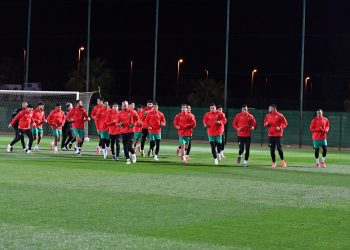 المنتخب المغربي يستأنف تداريبه تأهبا لمواجهة تنزانيا