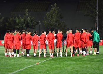 المنتخب الوطني يجري ثاني حصة تدريبية استعدادا لمباراتي النيجر وتنزانيا