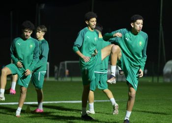 المنتخب المغربي لأقل من 17 سنة يواصل استعداداته لمواجهة أوغندا