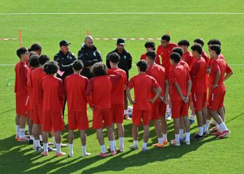 المنتخب الوطني لأقل من 17 سنة يختتم استعداداته لمباراة كوت ديفوار