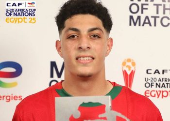 حسام الصادق يتوج بجائزة أفضل لاعب في نصف نهائي “كان” الشبان أمام مصر