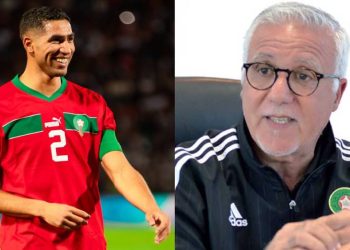 لارغيت يكشف كواليس اختيار حكيمي تمثيل المغرب: “نصف ساعة كانت كافية”