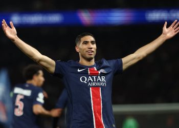 أشرف حكيمي يتألق ويُتوج بجائزة أفضل لاعب في موقعة أرسنال