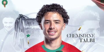الجامعة تهنئ شمس الدين الطالبي بعد تتويجه بكأس بلجيكا رفقة كلوب بروج