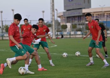 المنتخب الوطني لأقل من 20 سنة يُجري آخر حصة تدريبية استعداداً لمواجهة تونس