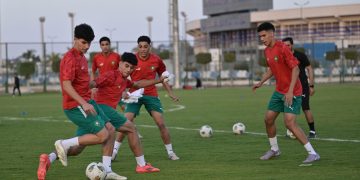 المنتخب الوطني لأقل من 20 سنة يُجري آخر حصة تدريبية استعداداً لمواجهة تونس